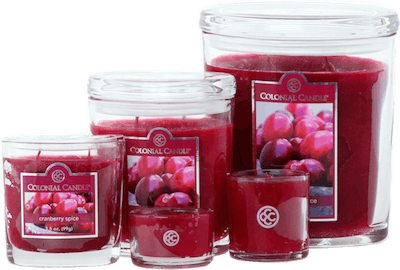Colonial Candle Cranberry Spice &#8211; Small