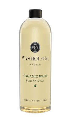 Washologi tvättmedel organiskt