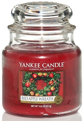 Yankee Candle Red Apple Wreath - Medium jar